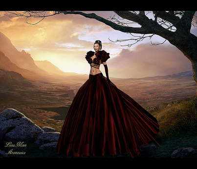 Second Life Marketplace - SAS - Natash Red Gown